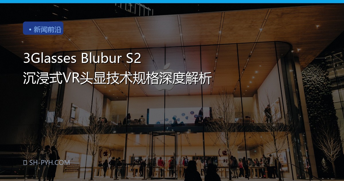 3Glasses Blubur S2 沉浸式VR头显技术规格深度解析
